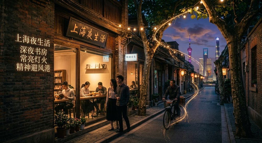 上海夜生活：深夜书房，点亮一座城市的精神灯塔